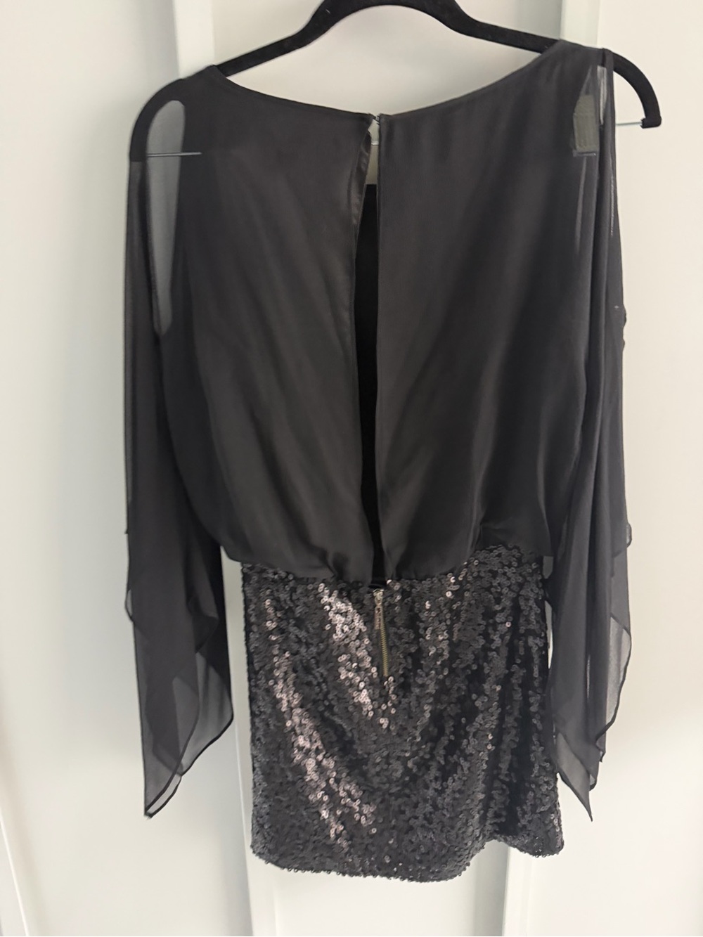 Guess by Marciano 2000s Sparkly Sequin Mini Cocktail Dress - Size XS - Picture 6 of 8